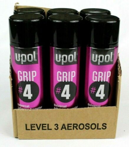 U-POL UP0799 Grip #4 Universal Adhesion Promotor Aerosol 450ML Can (Case of 6)