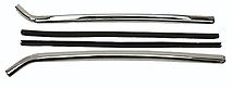 1964, 1965, 1966, 1967, 1968, 1969, 1970, 1971, 1972 Chevy Chrome Rear Quarter Window Trim Seal