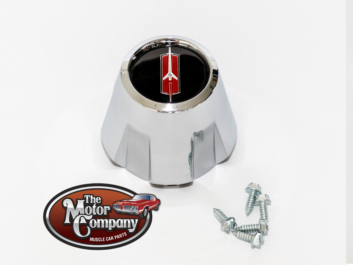 1971, 1972, 1973 Cutlass 442 F85 W30 Super Stock 2 SSII Center Cap with Bolts