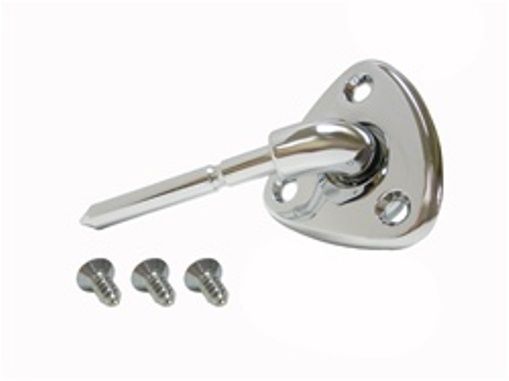 1970, 1971, 1972, 1973, 1974, 1975, 1976, 1977, 1978, 1979, 1980, 1981 Firebird Chrome Sun Visor Bracket
