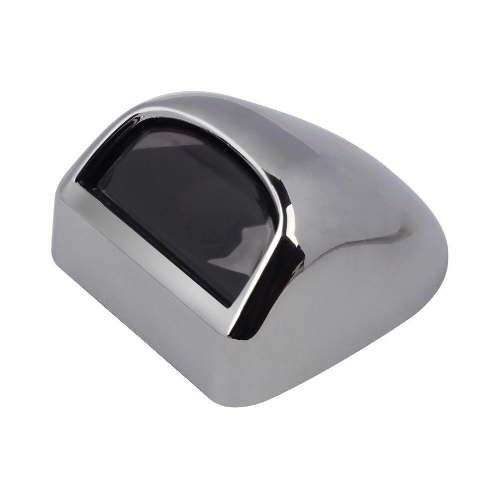1999, 2000, 2001, 2002, 2003, 2004, 2005 GMC Sierra 1500 2500 Chrome License Plate Light Lens (Y-5001)