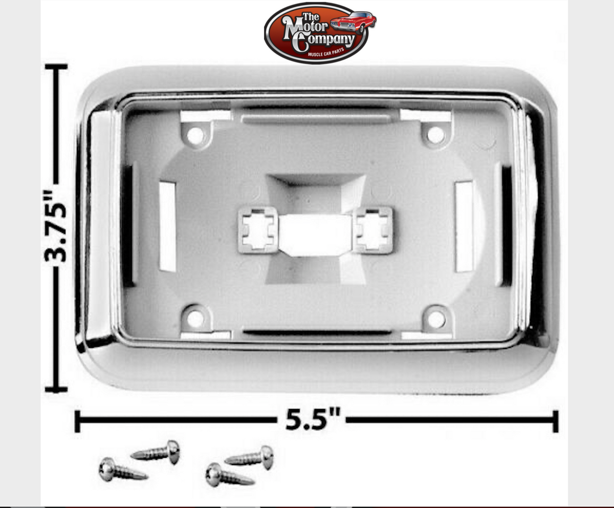 1968 Oldsmobile Cutlass 442 Dome Light Base W/ Hardware