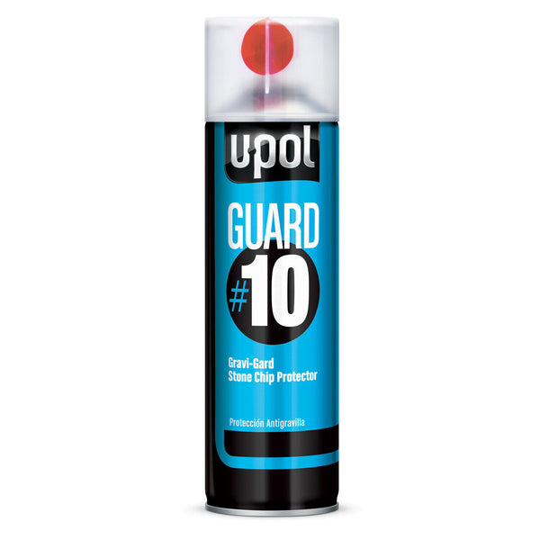 U-POL 0875 Guard #10 Gravi-Gard Stone Chip Protector BLACK 450 ml Aerosol UP0875
