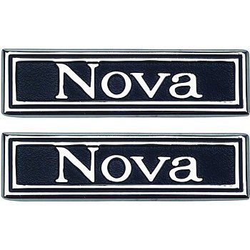1969, 1970, 1971, 1972 Nova Chevy II Interior Door Panel Emblems CV15-M43
