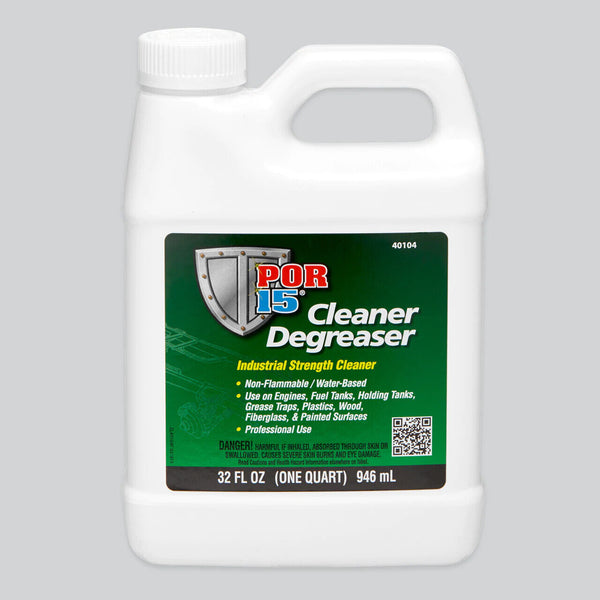 POR 15 CLEANER DEGREASER Quart Completely removes oil, grease, & dirt