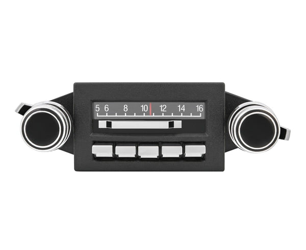 191974-1977 FORD F150 AM/FM Bluetooth Slide Bar Radio by CUSTOM AUTOSOUND ED73/G-SBR2