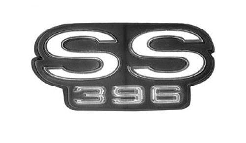 1968 Chevelle Super Sport SS396 Rear Panel Emblem SS396