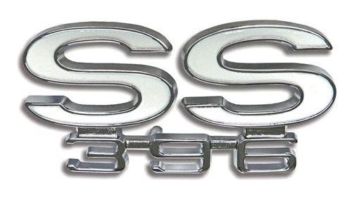 1966 Chevelle Super Sport SS396 Rear Panel Emblem SS396