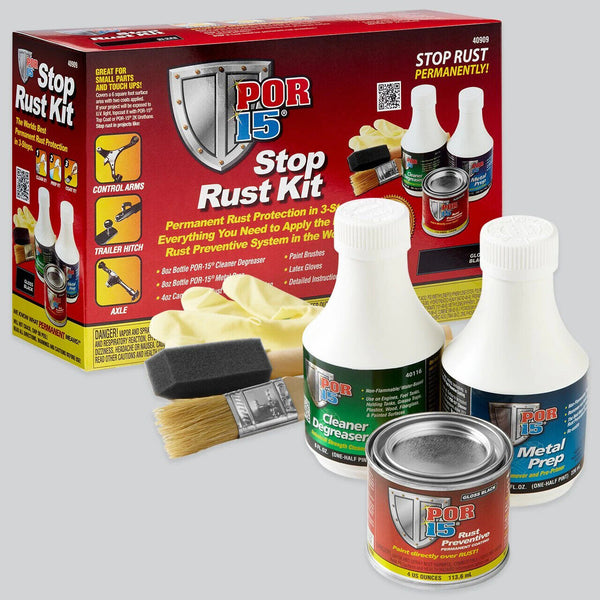 POR 15 STOP RUST KIT Stop Rust System for Small Projects